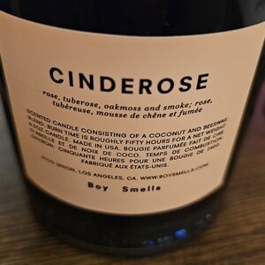 Cinderose Scented Candle